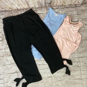 Bundle of 3 size L. 2 tops ,1 pants ,1 kaftan.